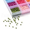 180G 15 Colors Baking Paint Glass Seed Beads SEED-JQ0003-01C-3mm-4