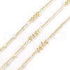 Brass Ball Beaded Link Chains CHC-M025-50G-1