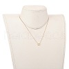 Brass Pendant Necklaces NJEW-JN02933-4