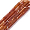 Natural Red Agate Beads Strands G-P570-A01-01-1