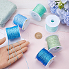 SUNNYCLUE 6 Rolls 6 Colors 12-Ply Polyester Thread OCOR-SC0001-06B-3