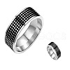 201 Stainless Steel Finger Rings for Men FS-WGEC394-03-4