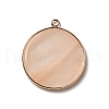 Natural Pink Aventurine Pendants G-A213-01G-03-1
