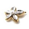 304 Stainless Steel Pendants STAS-V006-01G-05-2
