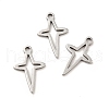 201 Stainless Steel Pendants STAS-P312-15P-4