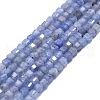 Natural Blue Aventurine Beads Strands G-P457-B01-10-1