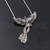 Alloy Pendant Necklaces FS-WGC7946-01-5