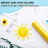 Blank Heat Transfer Vinyl Sheet Rolls DIY-WH0043-61B-5