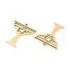 304 Stainless Steel Pendants STAS-N108-43G-2