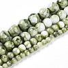 Baking Painted Glass Beads Strands DGLA-N003-6mm-C06-2