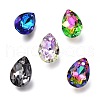 Glass Rhinestone Pendants RGLA-A024-C03-M1-1