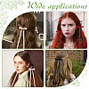 CRASPIRE Big Bowknot Polyester Alligator Hair Clips AJEW-CP0008-39A-6