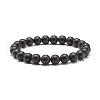 8MM Natural Mixed Stone Round Beads Strerch Bracelets Set for Men Women BJEW-JB07409-3