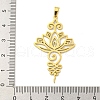 304 Stainless Steel Pendants STAS-M067-01G-3