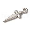 Non-Tarnish 304 Stainless Steel Pendants STAS-R223-05A-2