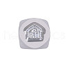 Iron Metal Stamps AJEW-BC0005-39G-2