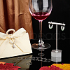 Unicraftale 304 Stainless Steel Wine Glass Charms Rings STAS-UN0001-49P-2