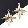 Epoxy Resin Pendants RESI-T045-027D-2
