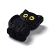 Black Cat Silicone Beads SIL-R014-03-2