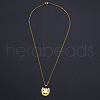 201 Stainless Steel Pendants Necklaces NJEW-S105-JN716-45-2-2