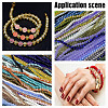 GOMAKERER 2 Strands Natural Super Seven Strawberry Quartz Beads Strands G-GO0001-64-7