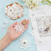 ARRICRAFT 18Pcs 9 Style Lace Embroidery Costume Accessories DIY-AR0002-36-3