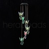 LED Solar Powered Angel Wind Chime HJEW-I009-03-6