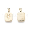 Brass Pendants KK-G432-15G-1