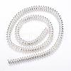 Electroplate Non-magnetic Synthetic Hematite Bead Strands G-Q465-20S-2