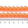 Spray Painted Glass Round Bead Strands DGLA-Q015-10mm-36-2