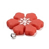 Christmas Theme Opaque Resin Pendants RESI-F054-A11-2