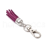 Faux Suede Tassel Pendant Decorations HJEW-JM03094-5
