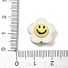 Spray Painted Alloy Beads PALLOY-S038-14E-3