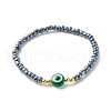 Glass Seed Beads Stretch Bracelets Set BJEW-JB07410-5