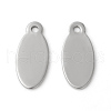 Tarnish Resistant 201 Stainless Steel Pendants STAS-F192-033P-3