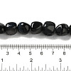 Natural Blue Tiger Eye(Dyed & Heated) Beads Strands G-B078-D07-02-5