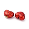 304 Stainless Steel Enamel Beads STAS-B085-11G-2