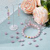 HOBBIESAY 2 Strands Natural Kunzite/Spodumene Beads Strands G-HY0001-33-4