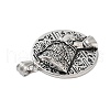 304 Stainless Steel Pendants STAS-S143-05A-2