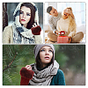 Polyacrylonitrile Fiber Yarn Knitting Fingerless Gloves COHT-PW0001-15D-5