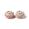 Opaque Resin European Beads RESI-C055-01F-2