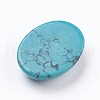 Natural Howlite Cabochons X-G-E482-08A-2