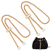 WADORN 2Pcs Alloy Bucket Bag Drawstring Chains DIY-WR0003-08G-1