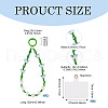 Resin Beads Mobile Straps AJEW-TAC0006-10B-2