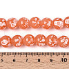 Baking Paint Glass Beads Strands DGLA-N015-10mm-04-4