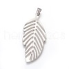 Tarnish Resistant 304 Stainless Steel Big Pendants STAS-E449-06B-P-2