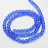 Glass Beads Strands X-EGLA-J042-6mm-02-2