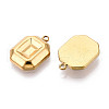 304 Stainless Steel Pendant Cabochon Settings STAS-T065-85G-2
