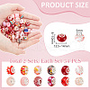 Unicraftale 2Set 2 Colors Acrylic & Resin & Polymer Clay Rhinestone European Beads FIND-UN0015-83-3