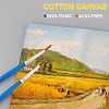 Wood and Cotton Painting Canvas Panels DIY-NB0001-71C-01-4
